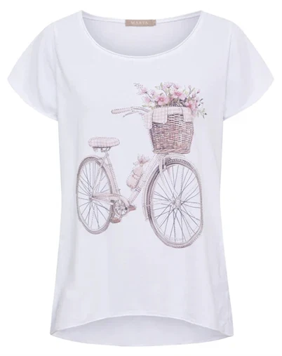 Marta du Chateau - MDCMarie T-shirt - Beige